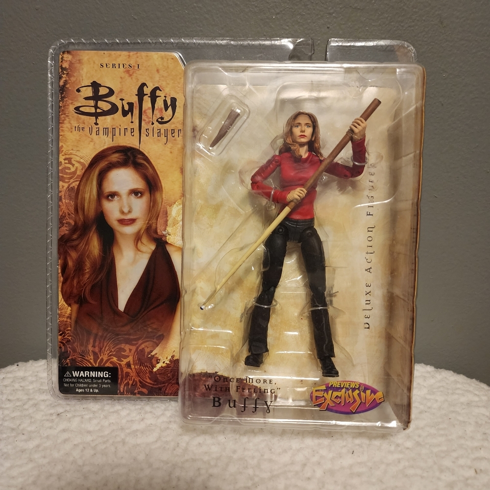 Buffy the Vampire Slayer action figure 2005 RARE SERIES #1 PREVIEW EXCLUSIVE
